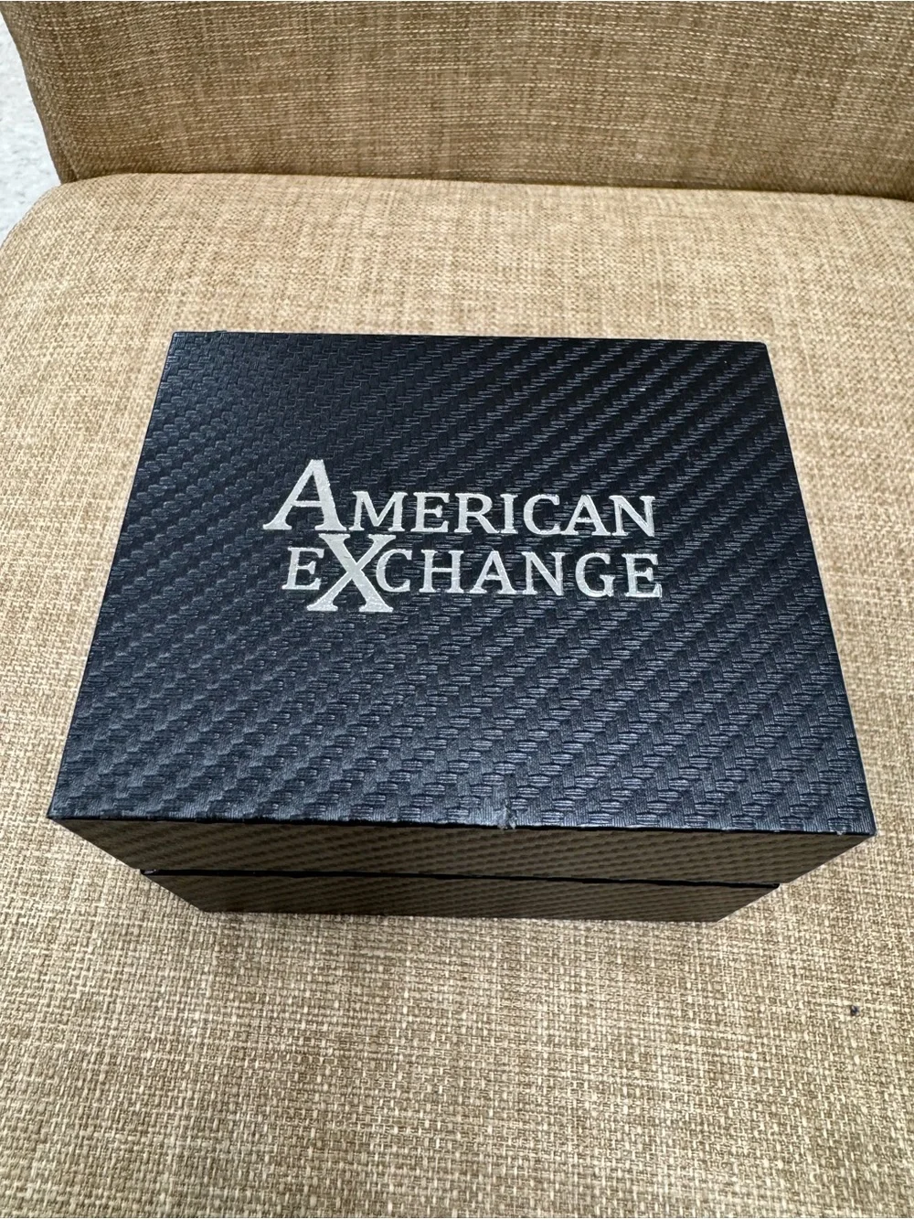 American Exchange Men's Wristwatch & Bracelet Set Green Dial Brown Leather Strap
